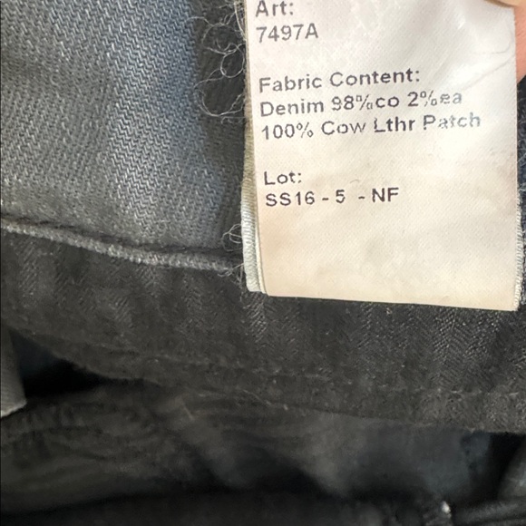 R13 boy skinny jeans in slate grey vintage sz 30 EUC $345 - Picture 6 of 8